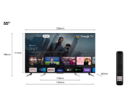 TCL 55C645 55" QLED 4K Google TV Dolby Vision Atmos HDMI 2.1 - 1134657 - zdjęcie 9